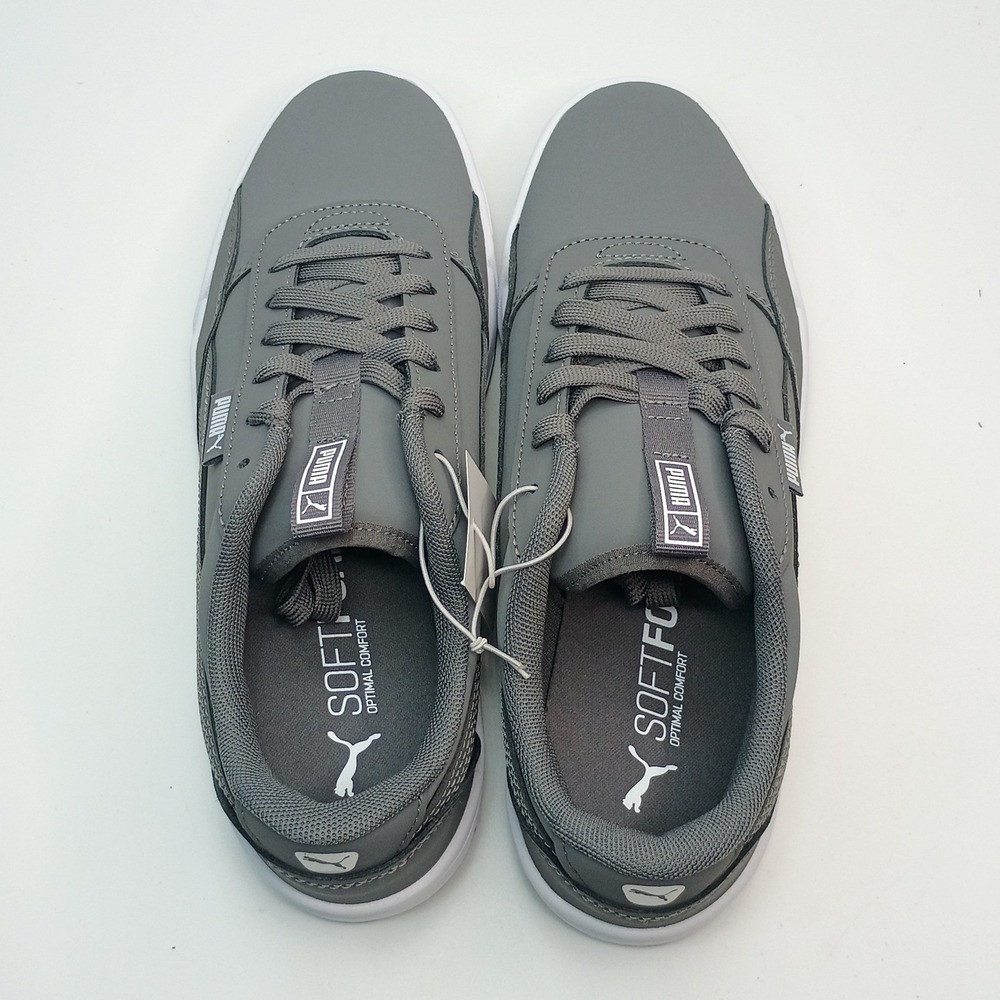 Puma Skate Sneaker Men Size 12 Gray Low Top Synthetic Athletic Shoes 1840711 - Picture 6 of 8